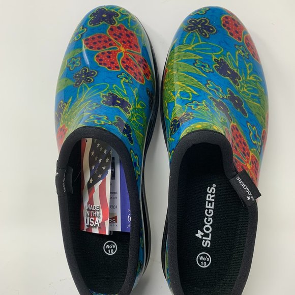 Midsummer Blue Sloggers Waterproof Rain Shoes Brand New With Tags - Picture 4 of 6